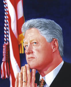 Bill Clinton von Alfons Kiefer